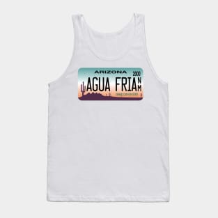 Agua Fria National Monument license plate Tank Top
